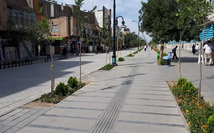 ۴ خیابان اصلی منتهی به حرم مطهر به پیاده راه تبدیل می‌شود