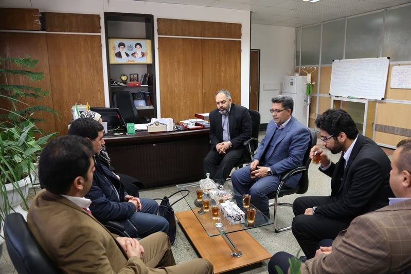 دیدار اعضای شورای اسلامی شهر اراک با رئیس کمیسیون خدمات شهری