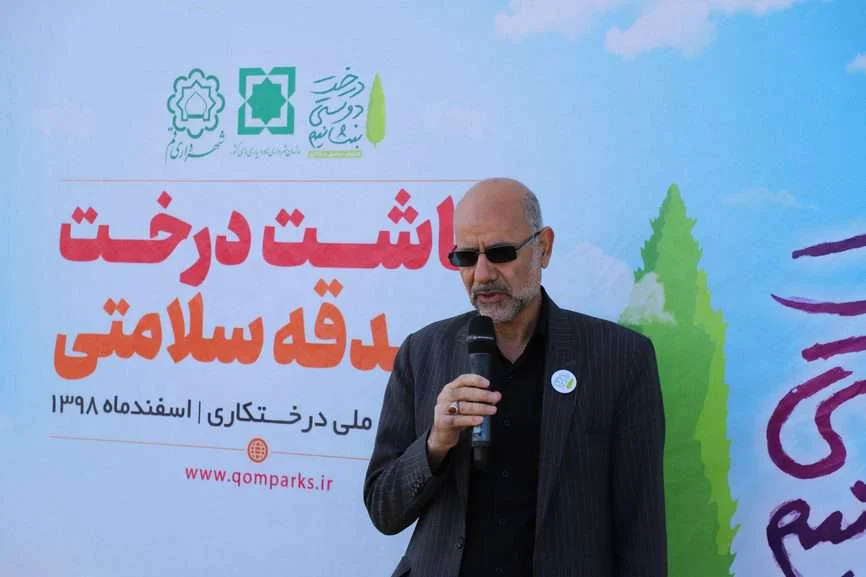 همت و تلاش عالی شهرداری در توسعه فضای سبز شهر قم