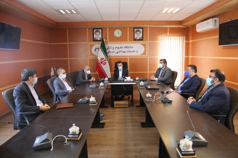 دیدار اعضای شورای اسلامی شهر با رئیس دانشگاه علوم پزشکی قم