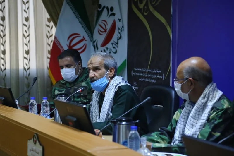 تجلیل از مشاور ارشد محترم رئیس ستاد کل نیروهای مسلح در جلسه شورای شهر قم
