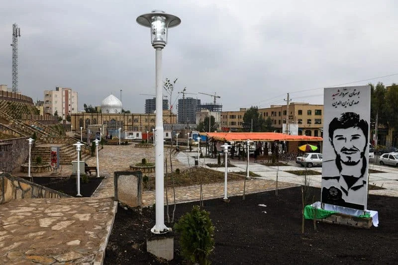 آیین افتتاح بوستان شهیدان زین‌الدین