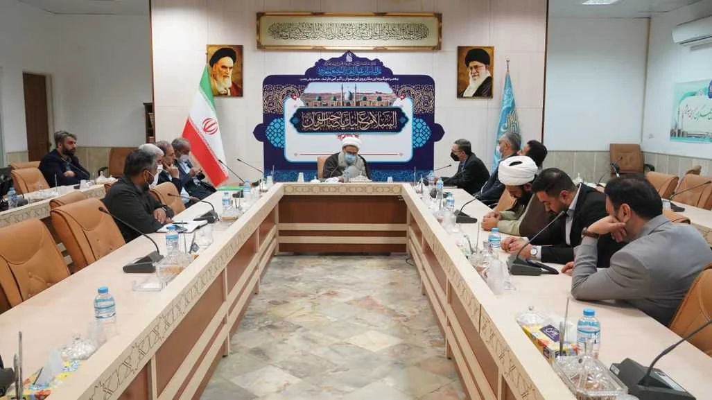 دیدار نوروزی رئیس و اعضای شورای اسلامی شهر قم با تولیت مسجد مقدس جمکران