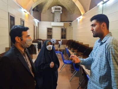 بازدید اعضای شورای اسلامی شهر مقدس قم از روند ساخت شهر بازی معارفی