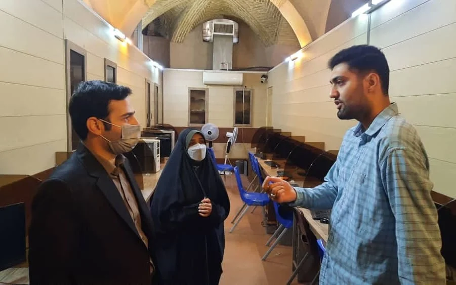 بازدید اعضای شورای اسلامی شهر مقدس قم از روند ساخت شهر بازی معارفی