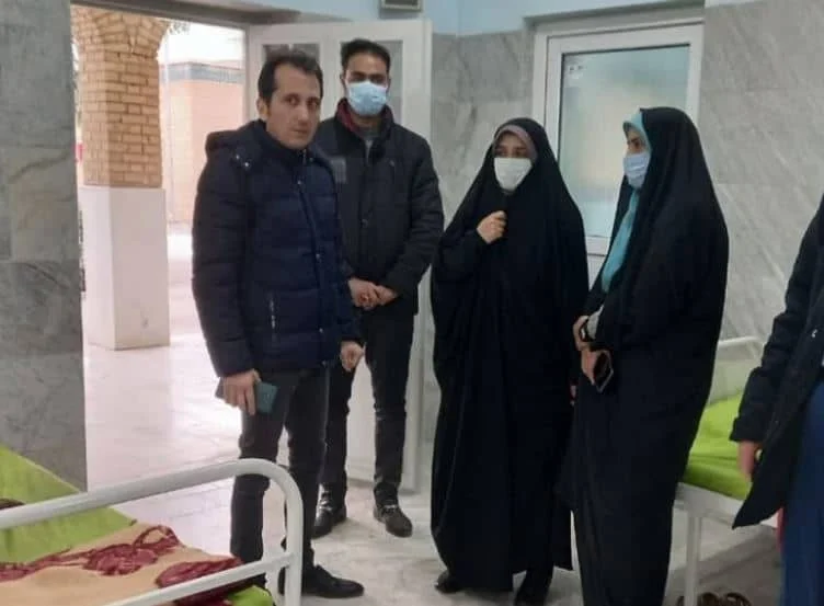 بازدید عضو هیات رئیسه شورای اسلامی شهر مقدس قم از آسایشگاه سالمندان و معلولین قم