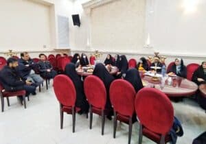 مراسم بزرگداشت روز زن ویژه بانوان خبرنگار قم با حضور اعضای هیات رئیسه شورای اسلامی شهر قم برگزار شد