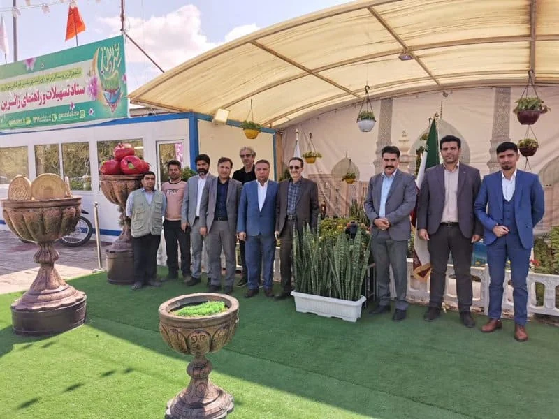 بازدید ریاست شورای اسلامی شهر مقدس قم از ستاد تسهیلات زائرین و خدمات سفر منطقه ۵ شهرداری قم