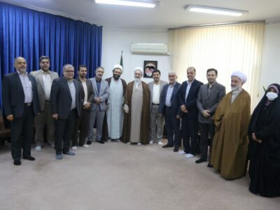 دیدار نوروزی اعضای شورای اسلامی شهر مقدس قم با آیت الله اعرافی، مدیر حوزه‌های علمیه کشور