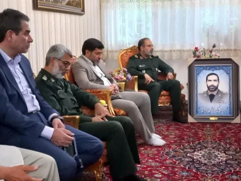 دیدار با خانواده معظم سر لشگر شهید سید علی اکبر هاشمی کاسوایی