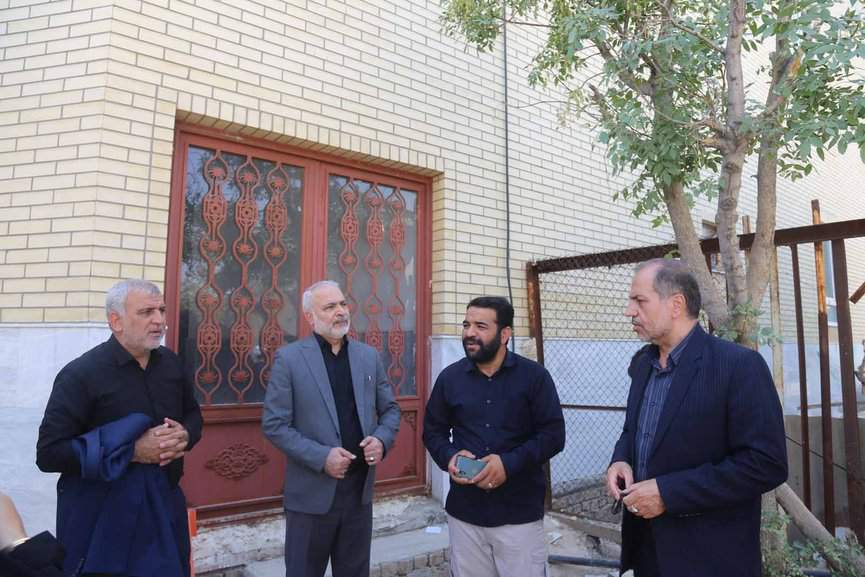 بازدید اعضای شورای اسلامی شهر قم از قرارگاه مردمی اربعین استان قم