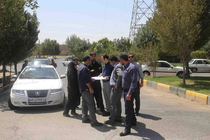 بازدید میدانی رئیس کمیسیون عمران و حمل نقل از پروژه های عمرانی منطقه ۳