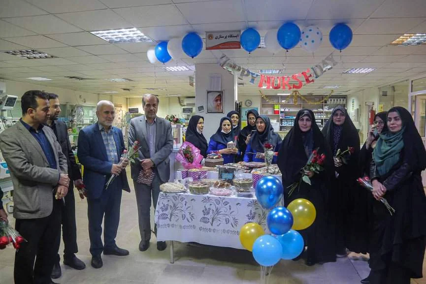 بازدید اعضای شورای اسلامی شهر مقدس قم از بیمارستان حضرت فاطمه معصومه(س)