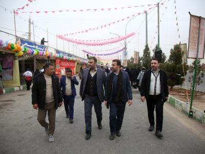 بازدید میدانی رئیس شورای اسلامی شهر قم از آمادگی دستگاه‌های امدادی و مواکب مردمی