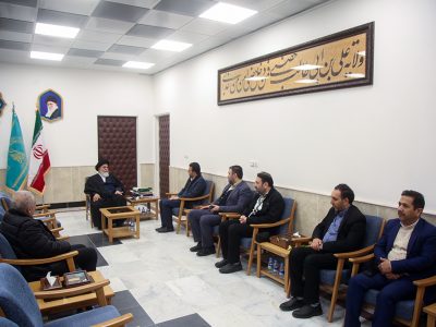 دیدار رئیس شورای اسلامی شهر قم با تولیت مسجد مقدس جمکران